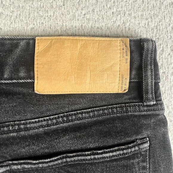 Buck Mason Jeans Men 30x34 Ford Standard Straight Button Fly Double Dipped 13 oz - Picture 4 of 12